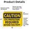 Signmission 3.5 in Height, 5 in Width, Vinyl Decal, Rectangle OS-2PACK-CS-D-35-L-19162 - alternate 5